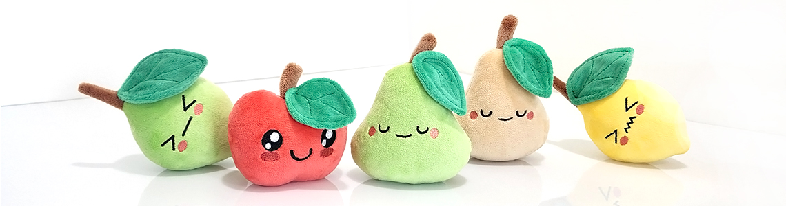 New Emotional Fruit Plushies!
